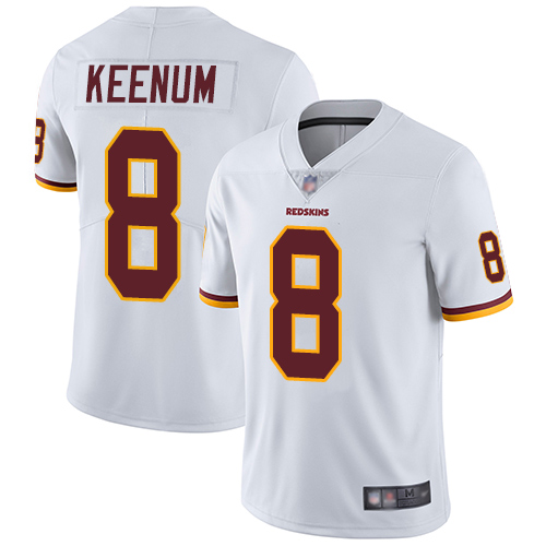 Washington Redskins Limited White Men Case Keenum Road Jersey NFL Football #8 Vapor Untouchable->women nfl jersey->Women Jersey